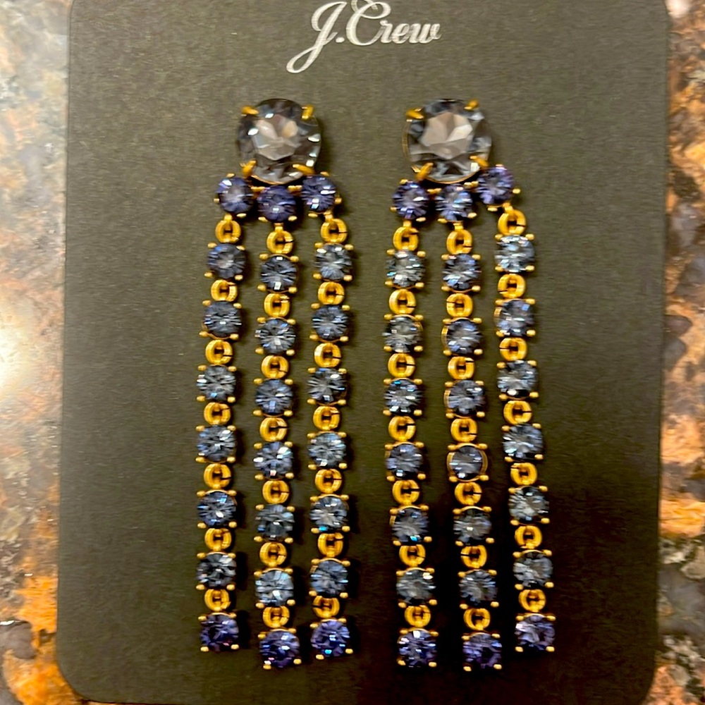 J crew Swarovski crystal